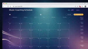 Smart Scheduling for Coaches