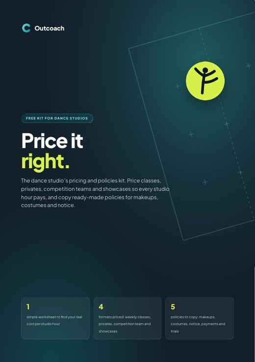 Cover of Price it right: dance