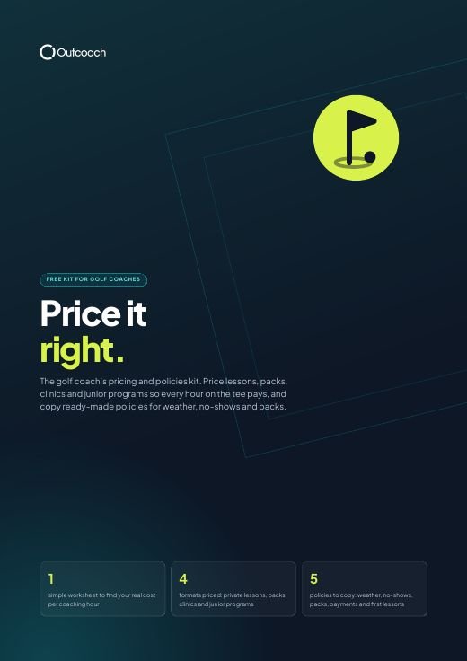 Cover of Price it right: golf