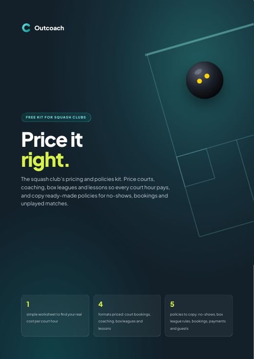 Cover of Price it right: squash