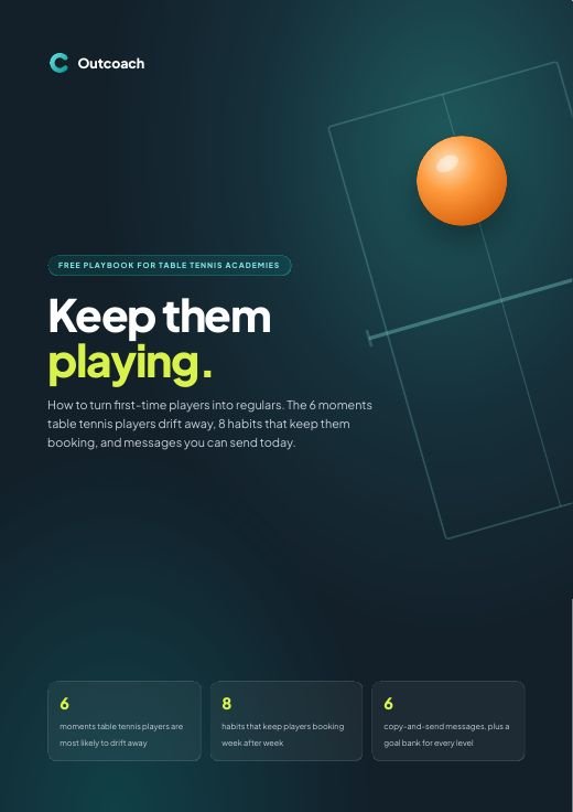 Cover of Keep them playing: table tennis